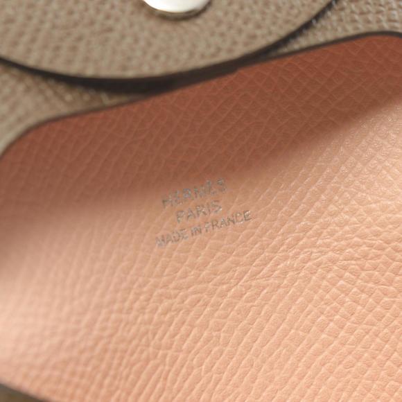 HERMES Brown Leather Wallet - Picture 5 of 7